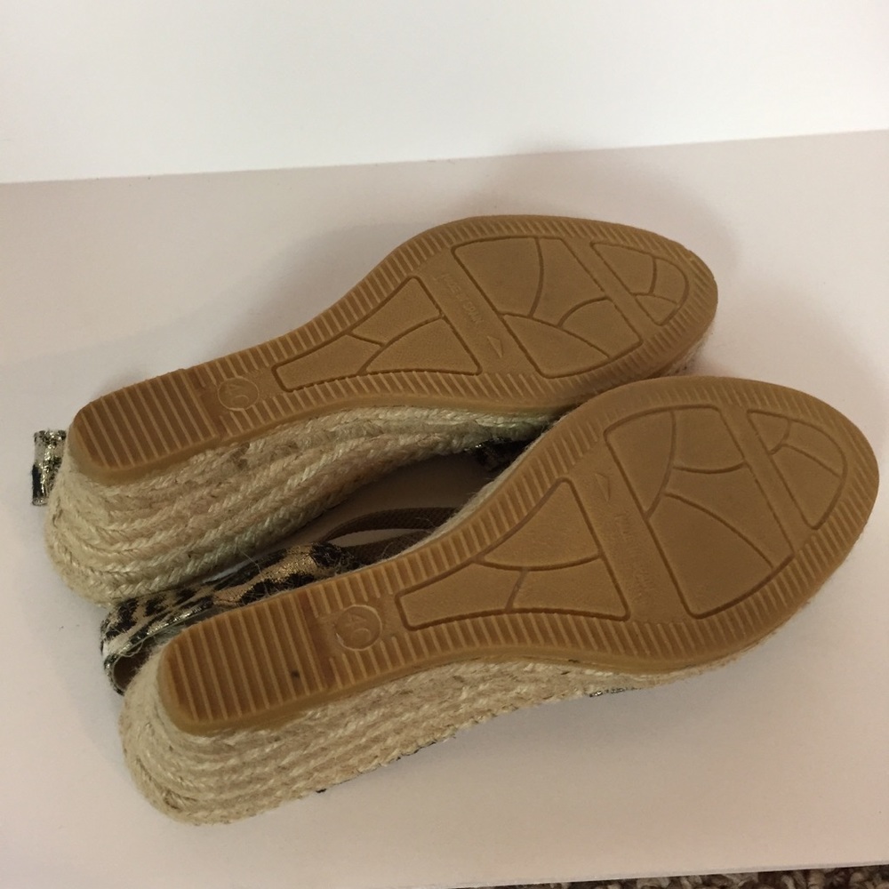 Vidorreta NEW Leopard Print Espadrille Wedge, Sz 40 - Picture 4 of 11